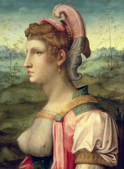 Sibyl, c.1540 by Francesco Ubertini Verdi Bachiacca